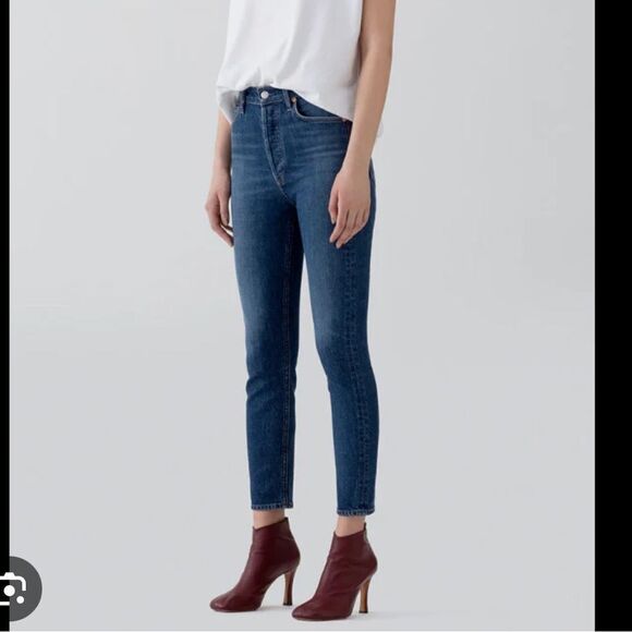 AGOLDE Nico High Rise Slim Fit Size 26 - Picture 3 of 11